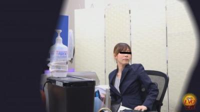 社内隠撮 ストレス解放 OL全裸開脚うんこ